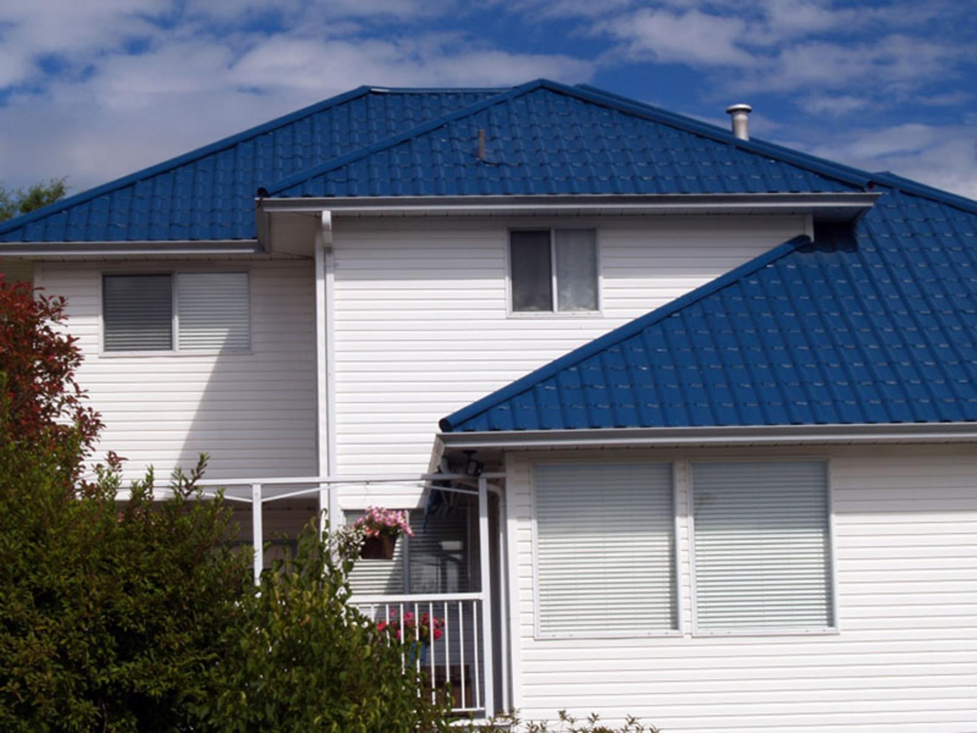 Hình ảnh minh họa mái tôn Phumy Emax, Promax & prime - Xanh dương tím