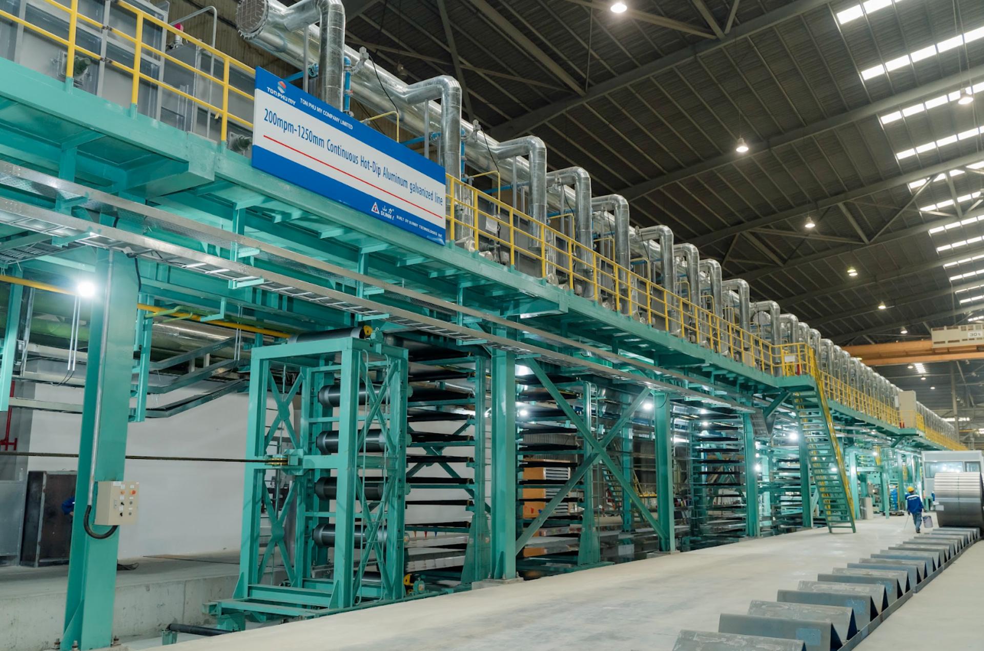 Năng lực sản xuất và công nghệ là nền tảng tạo nên chất lượng tôn Phumy Prime