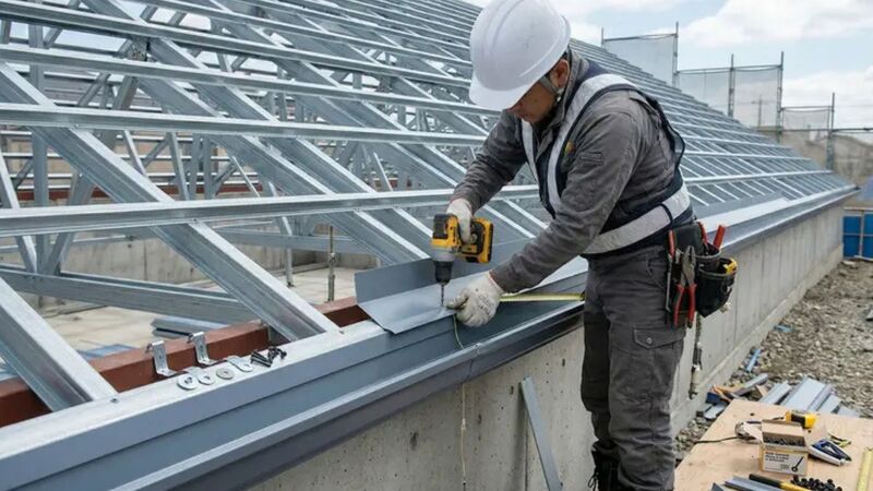 Cách lợp tôn lạnh đúng kỹ thuật, chống dột hiệu quả & hạn chế tốc mái