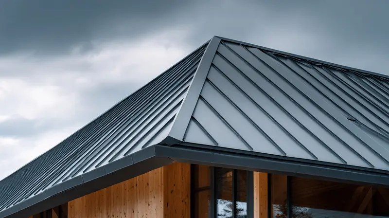 Mái nhà dột do độ dốc không hợp lý được xử lý bằng cách tăng độ dốc hoặc cải tạo hệ thống thoát nước