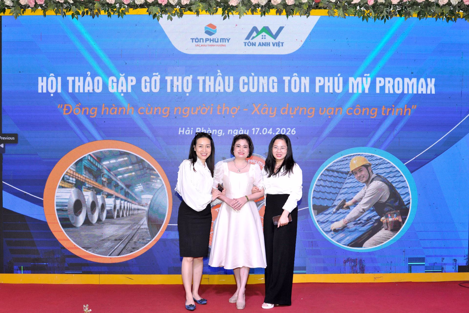 Hội thảo gặp gỡ thợ thầu cùng Tôn Phú Mỹ Promax